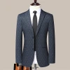 The new autumn men's business casual suit, a Korean-style, slimming and handsome young man in a single suit Specification image